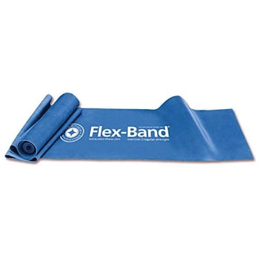 Stott Pilates FlexBand Exerciser Extra Strength Blue 6 Foot 5 inch  198 cm