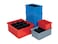 AkroMils 42105 6 Pack Plastic Divider for AkroGrid Slotted Stackable Dividable Storage Tote Container Box Compatible with 33105 Long Divider