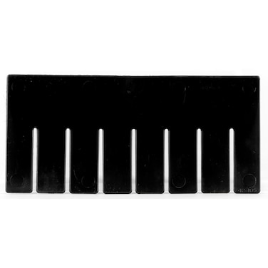 AkroMils 42105 6 Pack Plastic Divider for AkroGrid Slotted Stackable Dividable Storage Tote Container Box Compatible with 33105 Long Divider