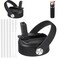 Hydroflask Lids with Straw 32 oz 40 oz Compatible with Hydro Flask Wide Mouth 64 oz Water Bottle Cap Replacement with Straws Hydro Flex Handle Top Flask Water Bottle AccessoriesBlack 2 Pack