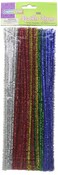 Creativity Street Jumbo Chenille Stems 14 x 12 Inches Assorted Sparkle Color Set of 100