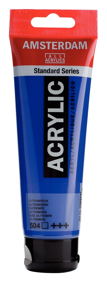 Amsterdam Standard Series Acrylic Tube 120 ml Ultramarine 504 17095042