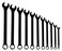 Williams WS1171BSC 11Piece Super Combo Wrench Set