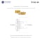 Hickory Hardware P143W  Variable Overlay 38 Inch Inset SelfClosing Collection Cabinet Hinge 170 Opening  Surface Face Frame Mounting  Easy Installation White Finish  1 Set of Pair