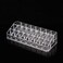 AOKIVIGOA Clear Acrylic Lipstick Organizer for Cosmetic Make Up Holder Crystal 24 Sections A Style