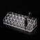 AOKIVIGOA Clear Acrylic Lipstick Organizer for Cosmetic Make Up Holder Crystal 24 Sections A Style