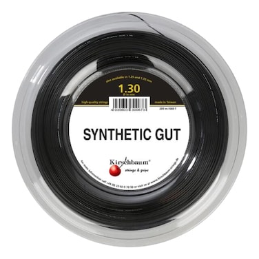 Kirschbaum Reel Synthetic Gut Black 130 mm 16G 660ft