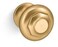 Kohler K725782MB Artifacts Drawer Knob Vibrant Moderne Brushed Brass