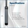 FEECCO Weighted Jump Rope 2lb Heavy Jump Ropes with Adjustable PVC Rope for Boxing Muay Thai Training Fitness Crossfit Workout