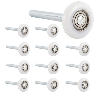 Artilife 12Pack 2 Nylon Garage Door Rollers 6200ZZ Bearing Quiet and Durable 4 in Stem for 2 Garage Track Replacement 6200ZZ Bearing