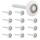 Artilife 12Pack 2 Nylon Garage Door Rollers 6200ZZ Bearing Quiet and Durable 4 in Stem for 2 Garage Track Replacement 6200ZZ Bearing