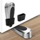 Door Stoppers Heavy Duty Door Stop Wedge Home Premium Door Stopper Quality Zinc Alloy and Rubber Made Suits Any Door Floor Carpet Comes with 2 Door Stoppers Adhesive Wall Protectors 2 Pack Black