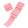 Bala Bangles Wrist  Ankle Weights for Women  Men Blush  2 Pound Adjustable Silicone Weighted Bracelet Set for Gym Yoga Pilates Cardio  Strength Training  Wearable Arm  Leg Workout Weights