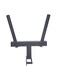 HulkFit YDip Bar Attachment for Wall Mounted Power Cage Black
