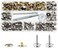 180 Pieces Canvas Snap Kit BetterJonny Stainless Steel Screws Snaps 38 Socket Marine Grade Canvas and Upholstery Boat Cover Snaps Button Fastener with 3 Setting Tools for DIY Furniture Silver