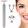 3 In 1 Face Massage Roller Electric Facial Roller Metal Face Massage Tools Set Facial Skin Care Tools Eyes Nose Arms Legs Body Massager