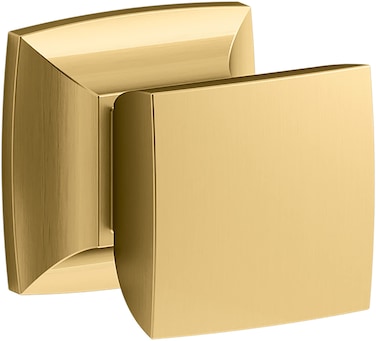 KOHLER 335422MB Hearthaven Hardware Cabinet Knob 1 Inch Vibrant Brushed Moderne Brass