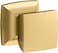 KOHLER 335422MB Hearthaven Hardware Cabinet Knob 1 Inch Vibrant Brushed Moderne Brass