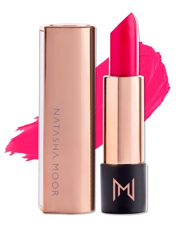 NATASHA MOOR Silk Suede Lipstick for Women  LongLasting Waterproof Lipstick with Hydrating SemiMatte Finish  Creamy CrueltyFree  Highly Pigmented with Mirror  24Hour Stay Power EUPHORIA