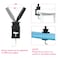 C Clamp Stand Holder Black Adjustable Table Stand Clamp Holder for Practice Hand and Mannequin Head Hair Training Tool