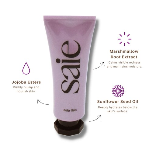 Saie Dew Balm Bouncy Marshmallow Highlighter  Saie Lilac
