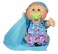 Cabbage Patch Kids 125 Naptime Babies  Blonde HairBlue Eye Girl Baby Doll Lavender Sleep Sack Fashion
