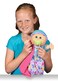Cabbage Patch Kids 125 Naptime Babies  Blonde HairBlue Eye Girl Baby Doll Lavender Sleep Sack Fashion