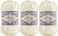 Alize Velluto 100 MicroPolyester Baby Blanket Yarn Lot of 3 skn 225 Yards 3x100gram Yarn WeightSuper Bulky 6 62 Cream