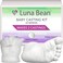 Luna Bean Baby Keepsake Hand Casting Kit  Plaster Hand Mold Casting Kit for Infant Hand  Foot Mold  Baby Casting Kit for First Birthday Christmas  Newborn Gifts  Clear Sealant  Matte