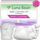 Luna Bean Baby Keepsake Hand Casting Kit  Plaster Hand Mold Casting Kit for Infant Hand  Foot Mold  Baby Casting Kit for First Birthday Christmas  Newborn Gifts  Clear Sealant  Matte