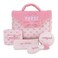 Little Love by NoJo My First Purse Pink Plush 5 Piece Toy Set  Purse Compact Eye Shadow Lipstick and Wallet