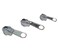Fix Zipper Universal Zipper Repair Kit Fix Any Zippers with Metal Slide Different Zipper Sizes for 3 5 and 7 Zippers Repair Zipper Pulls for Pants Suitcases Jackets Purse No Sewing Needed