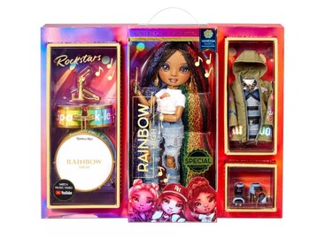 Rainbow High Rockstar Fashion Doll 2 Complete Outfits  Rockband Essentials Choose Carmen Major Vanessa Tempo Lyric Lucas Vanessa Tempo