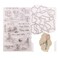 HYbeauty Puppy Kitten Fairy Magical Have a Perfect Day Just for You Rubber Stamps and Cut Dies Set for Card Scrapbooking Making Birthday Clear Stamps and Cutting Dies