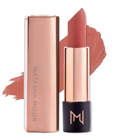 NATASHA MOOR Silk Suede Lipstick LongLasting Hydrating SemiMatte Finish  Creamy CrueltyFree Formula  Silky Smooth and Highly Pigmented  GOAL DIGGER