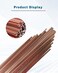 10 Rods Copper Brazing Rod 157 Low Temperature Welding Rod Welding Consumables with Good Liquidity for Welding Refrigerator Air Conditioner Copper Pipes Copper Products B09C3S9KRG
