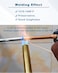 10 Rods Copper Brazing Rod 157 Low Temperature Welding Rod Welding Consumables with Good Liquidity for Welding Refrigerator Air Conditioner Copper Pipes Copper Products B09C3S9KRG