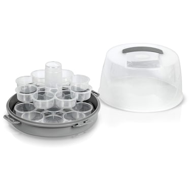 SimpliMagic 79322 2Tier Cake Carrier Holder Clear