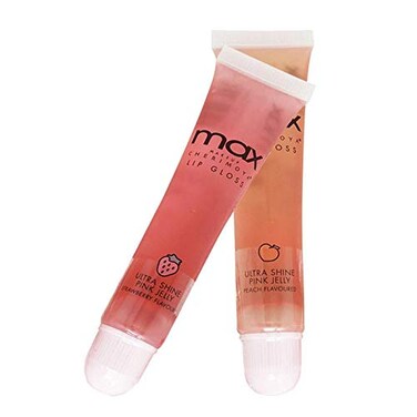 Cherimoya 6Pack MAX Makeup Pink Jelly Peach Lip Gloss