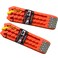 Maxsa 20322 Metal Gripped Escaper Buddy Traction Boards for OffRoad Mud Sand  Snow Vehicle Extraction Bendable Unbreakable Orange 2 Pack