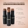 Mented Cosmetics Foundation Stick Contour Stick Or Concealer Stick for Dark Skin Foundation for Black Women Makeup Stick Dark Contour Stick Stick Foundation Makeup Vegan and Cruelty Free D10