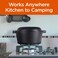 COMMERCIAL CHEF 5Quart Cast Iron Dutch Oven with Skillet Lid