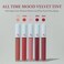SAAT INSIGHT AllTime Mood Velvet Matte Highly Pigmented Lip Stain 4g 4PM  for Smudgeproof and Lasting Lip Makeup Moisturizing Lip Gloss for Dry and Flaky Lips