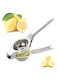 QUALITY PRODUCTS Small Stainless Steel Lemon Squeezer  Manual Juicer Lemon and Lime Squeezer Bar Tool Fruit Juice Extractor Citrus Squeezer Hand Juice Press Kitchen Utensil Housewarming Gift