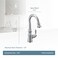 Moen Weymouth Matte Black One Handle Pulldown Bar Faucet S53004BL