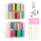 Cousin DIY DIY Polymer Clay Jewelry Making Kit with Case Tools Molds Acccessories and 50 Colors Multicolor