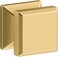 KOHLER 335342MB Beauxline Hardware Cabinet Knob 1 Inch Vibrant Brushed Moderne Brass