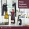 Coravin Timeless Six Plus Wine Preservation System  BytheGlass Wine Saver  With 3 Pure Argon Gas Capsules 6 Screw Caps  Wine Aerator  Silver