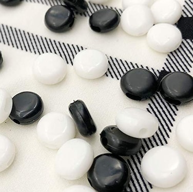 100 PCS Cord Locks Silicone Clasp PVC Shield Wire Anti Slip Plug Elastic Cord Adjuster Non Slip Stopper Adjustable Lanyard Buckle Beads Connectors Used Regulating Function of Rope Black