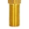 Eastman Brass Outlet Box Red Handle Washing Machine Valve 12 Inch MIP x 34 Inch MHT Quarter Turn Ball Valve Hot Water Applications 60280